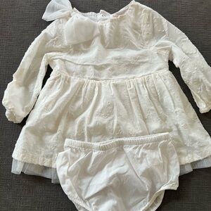 Cat & Jack White Diaper Cover Set